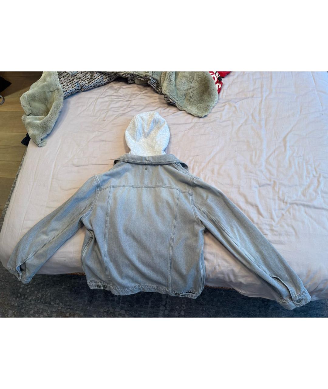 DONDUP Серая деним куртка, фото 2