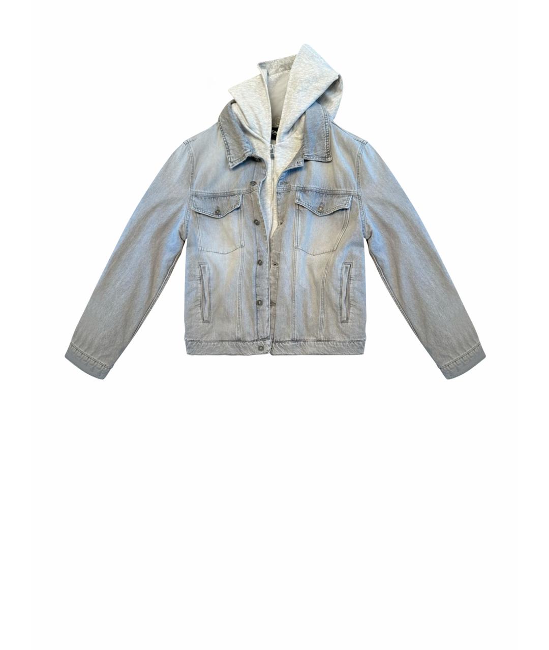 DONDUP Серая деним куртка, фото 1