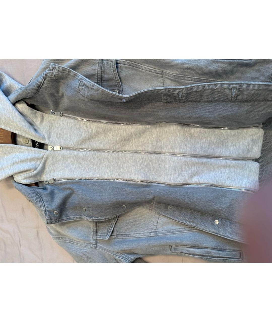 DONDUP Серая деним куртка, фото 4