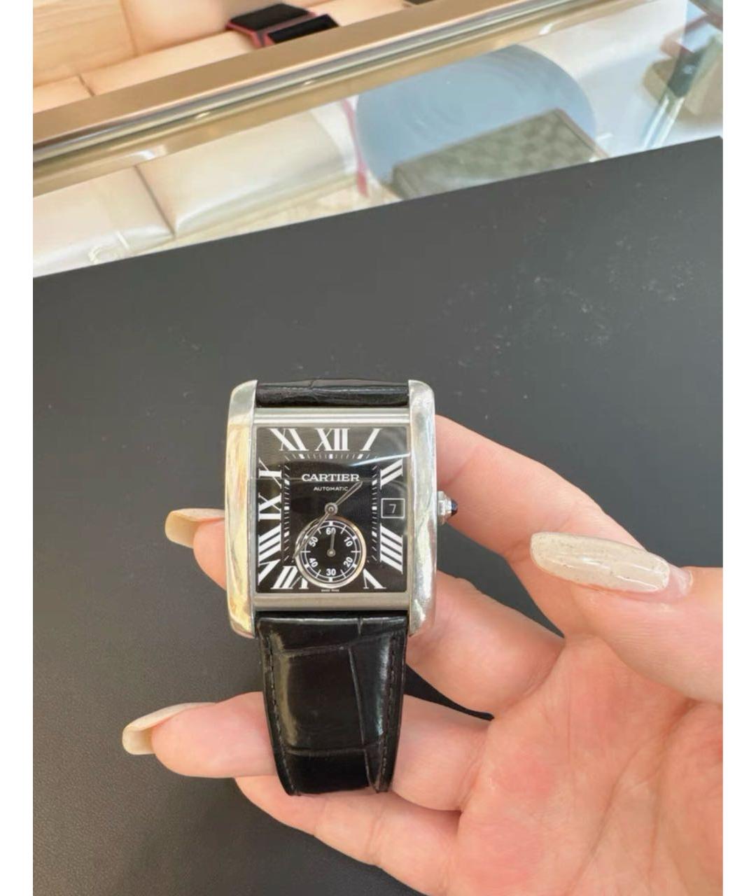 CARTIER Серебряные часы, фото 2