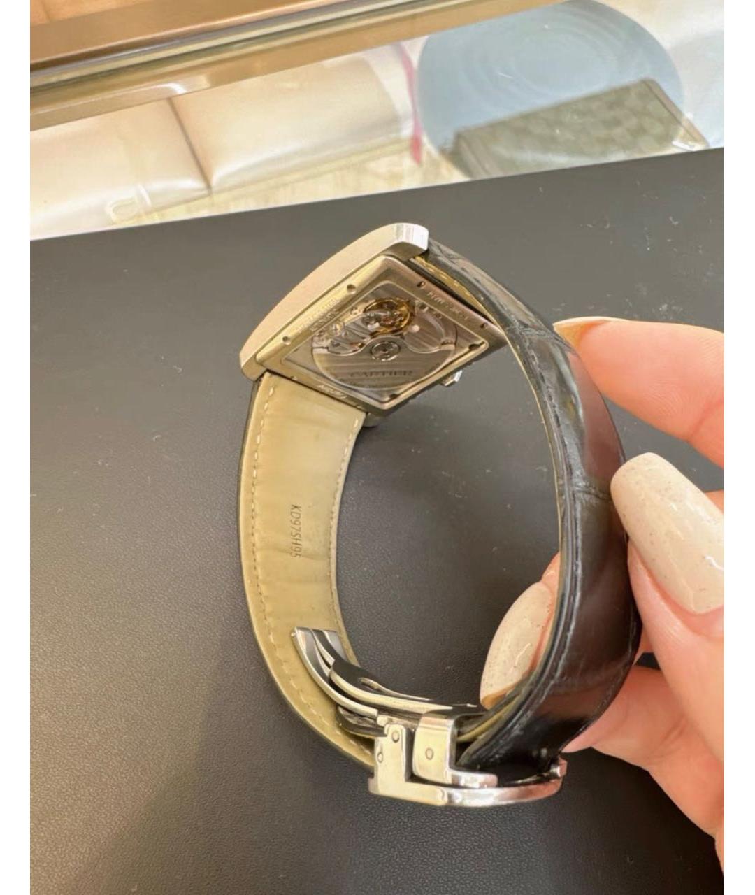 CARTIER Серебряные часы, фото 3