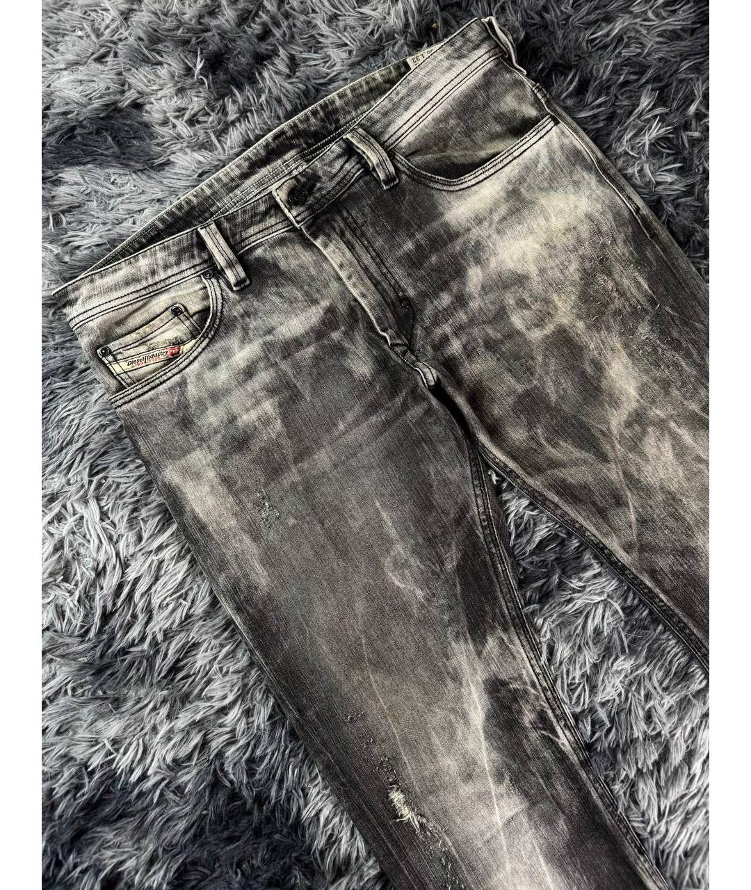 DIESEL Хлопковые прямые джинсы, фото 5