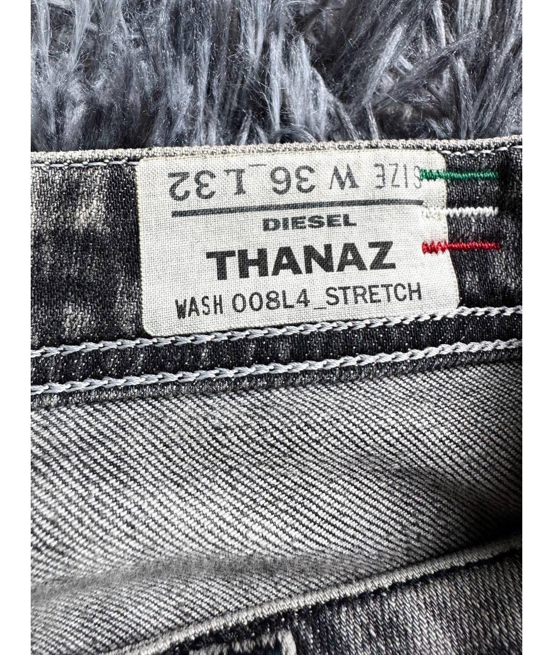 DIESEL Хлопковые прямые джинсы, фото 6