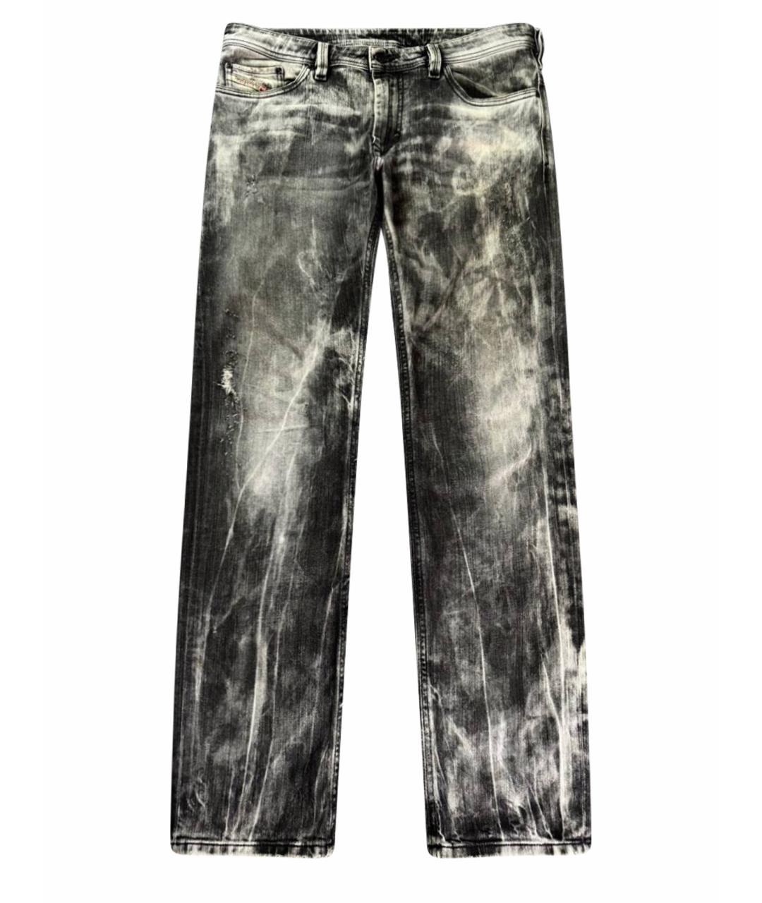 DIESEL Хлопковые прямые джинсы, фото 1
