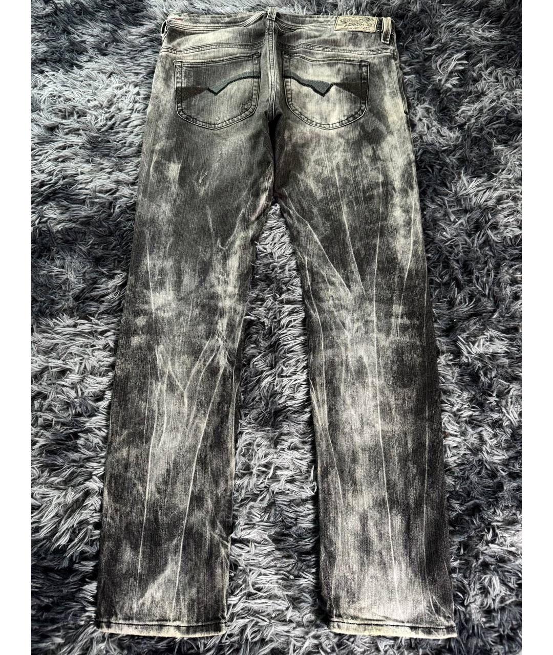 DIESEL Хлопковые прямые джинсы, фото 2