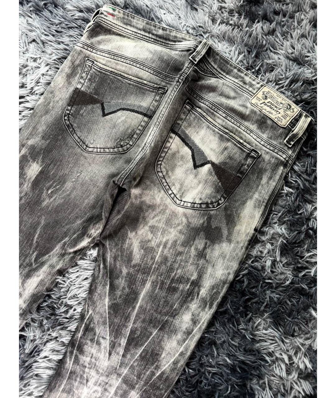 DIESEL Хлопковые прямые джинсы, фото 3