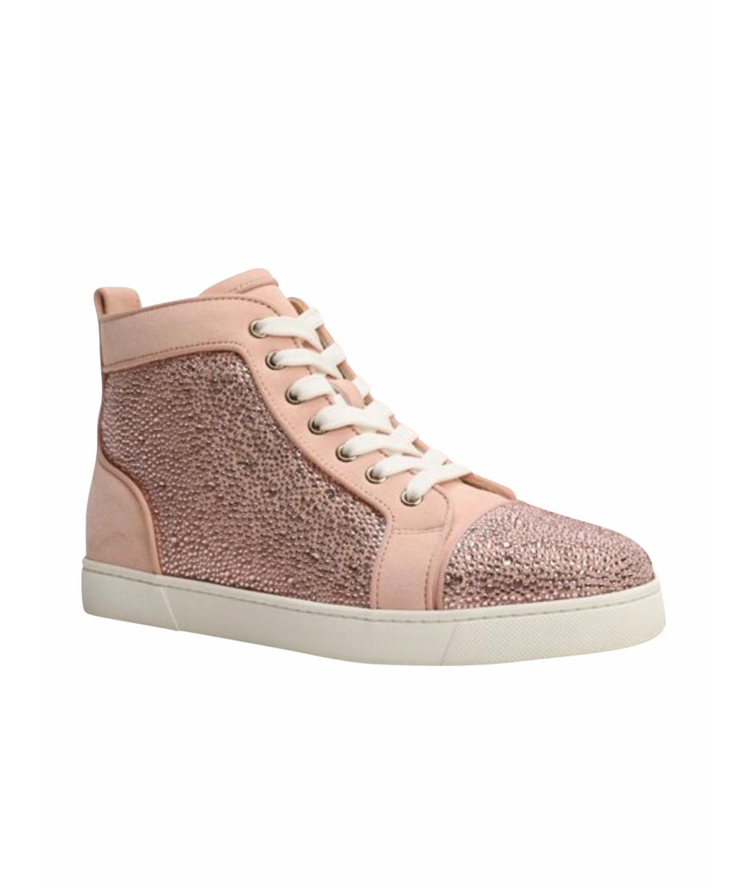 CHRISTIAN LOUBOUTIN Кожаные кеды, фото 1