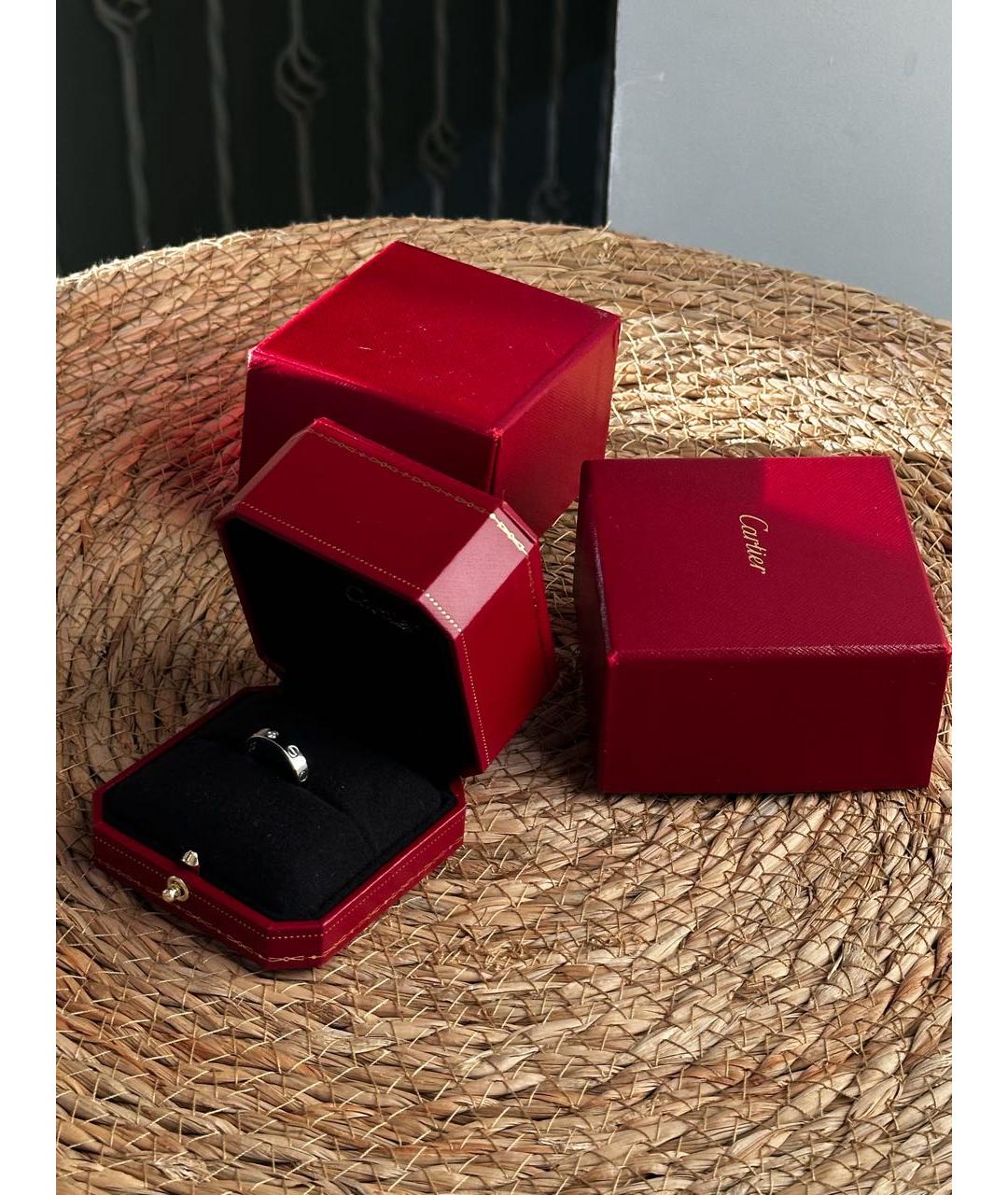 CARTIER Белое кольцо из белого золота, фото 5