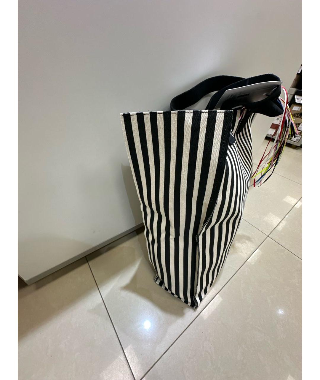 MSGM Хлопковая пляжная сумка, фото 2