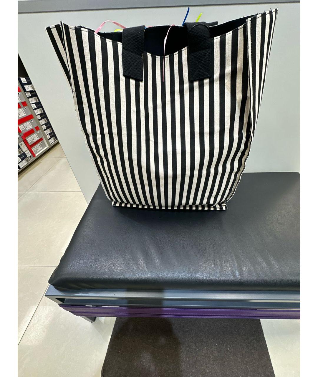 MSGM Хлопковая пляжная сумка, фото 3