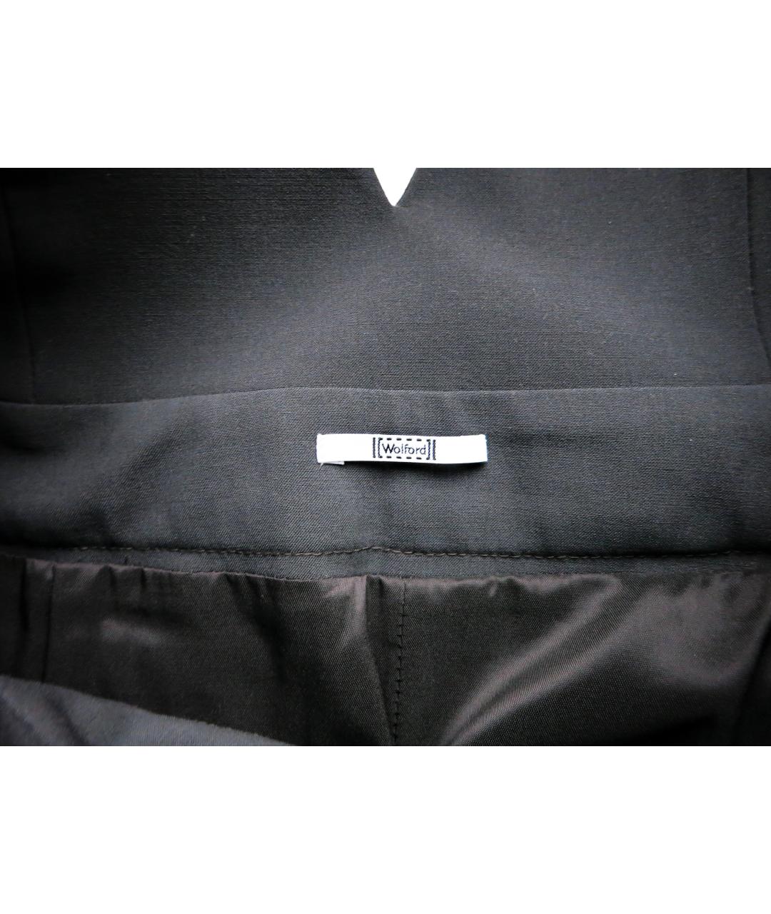 WOLFORD Серая шерстяная юбка миди, фото 6