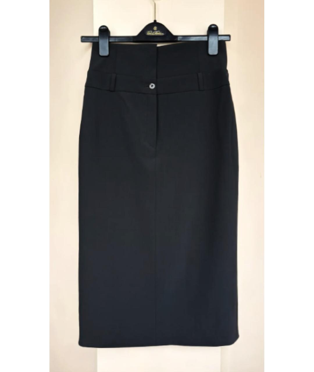 WOLFORD Серая шерстяная юбка миди, фото 8