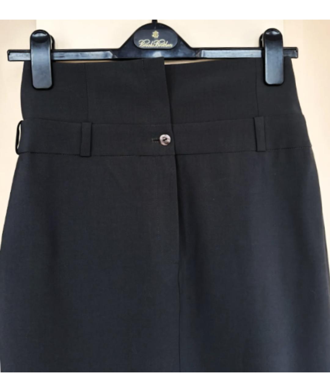 WOLFORD Серая шерстяная юбка миди, фото 2