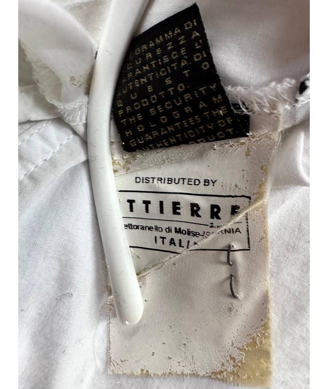 JUST CAVALLI Белая хлопковая блузы, фото 5