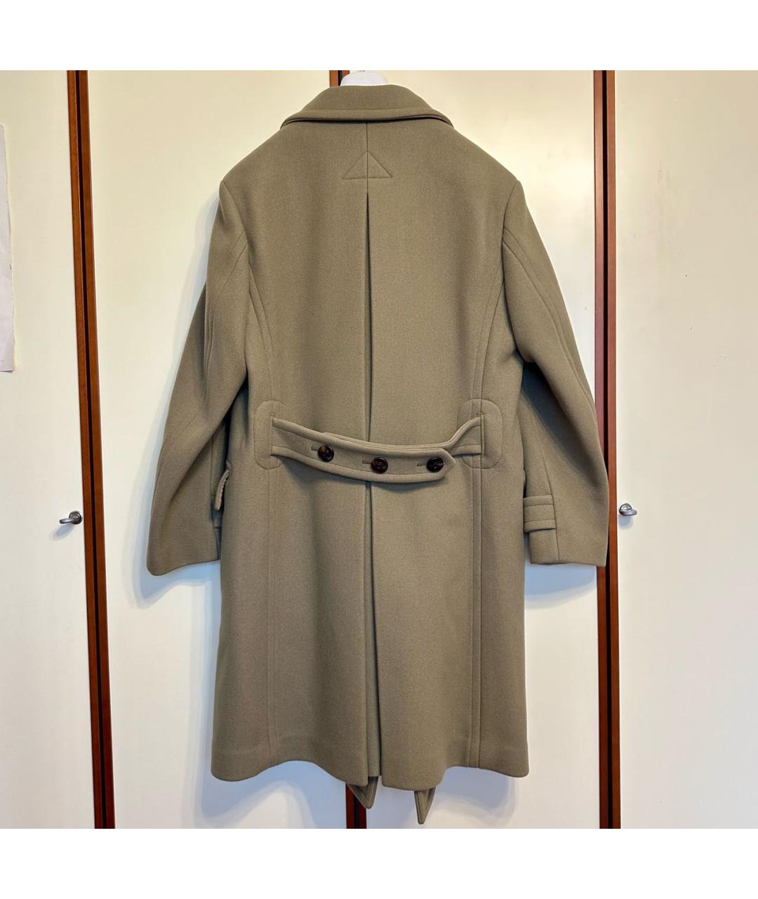TOM FORD Хаки шерстяное пальто, фото 2