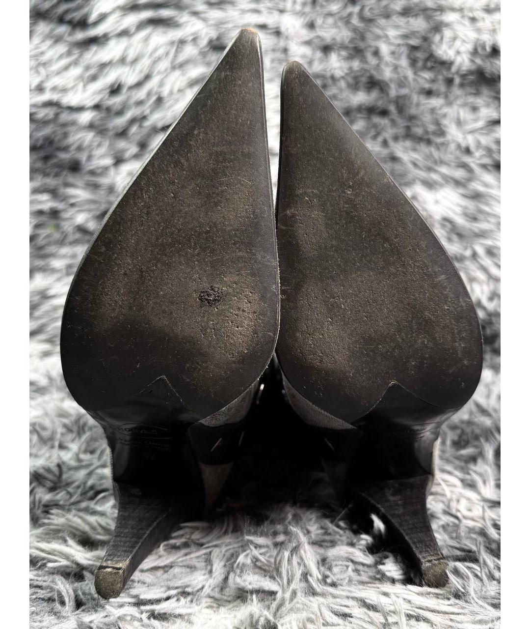 JUST CAVALLI Серые ботинки, фото 3