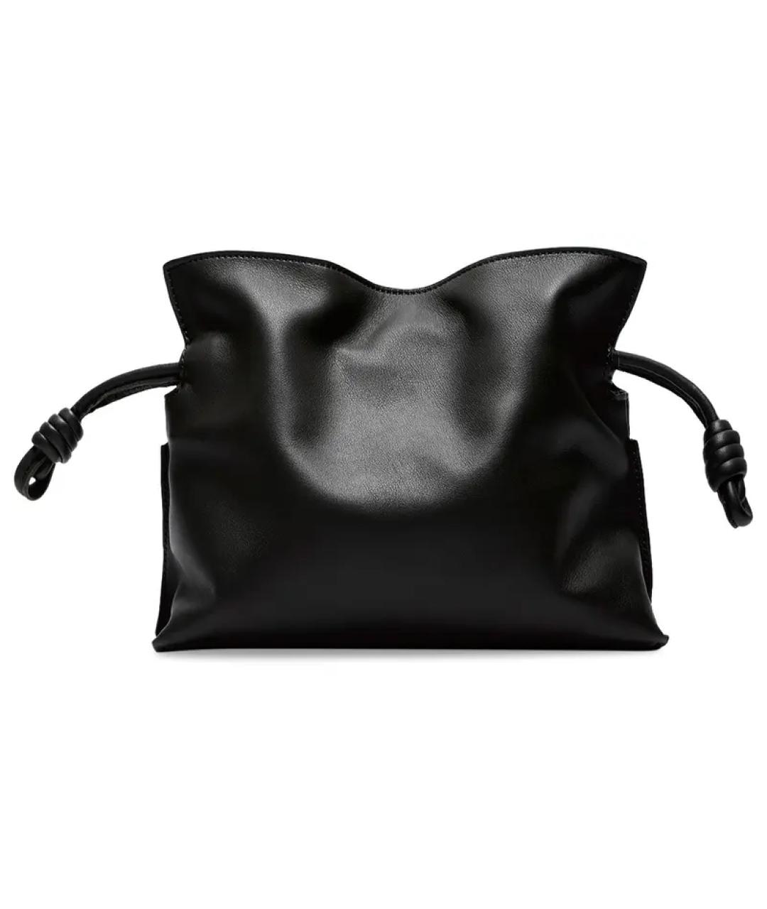 LOEWE Черная кожаная сумка через плечо, фото 2