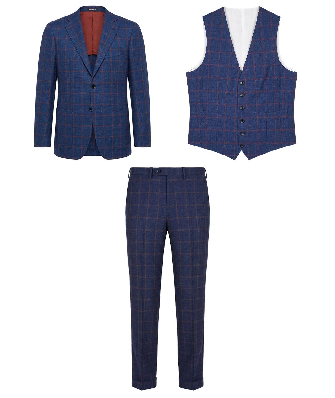 KITON Мульти костюм-тройка, фото 1