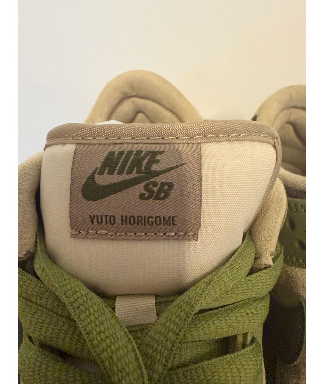 NIKE Зеленые кроссовки, фото 6