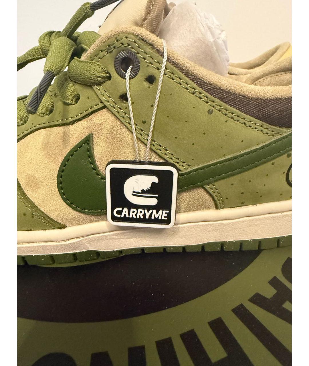 NIKE Зеленые кроссовки, фото 7