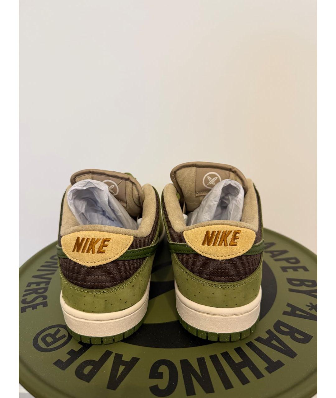 NIKE Зеленые кроссовки, фото 3