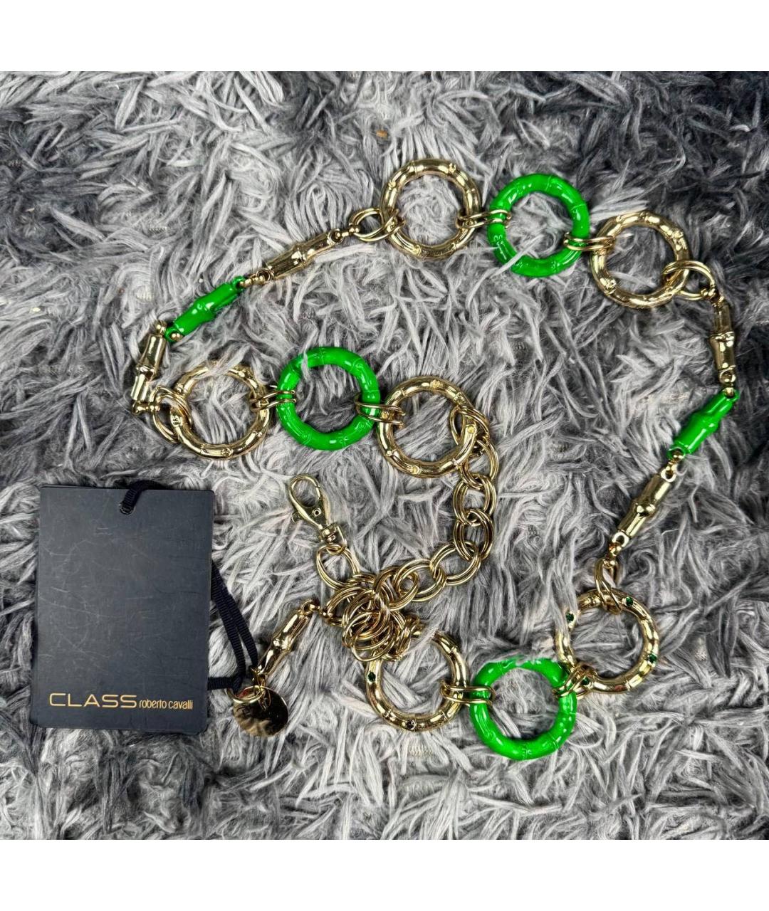 JUST CAVALLI Золотая металлическая цепочка, фото 4