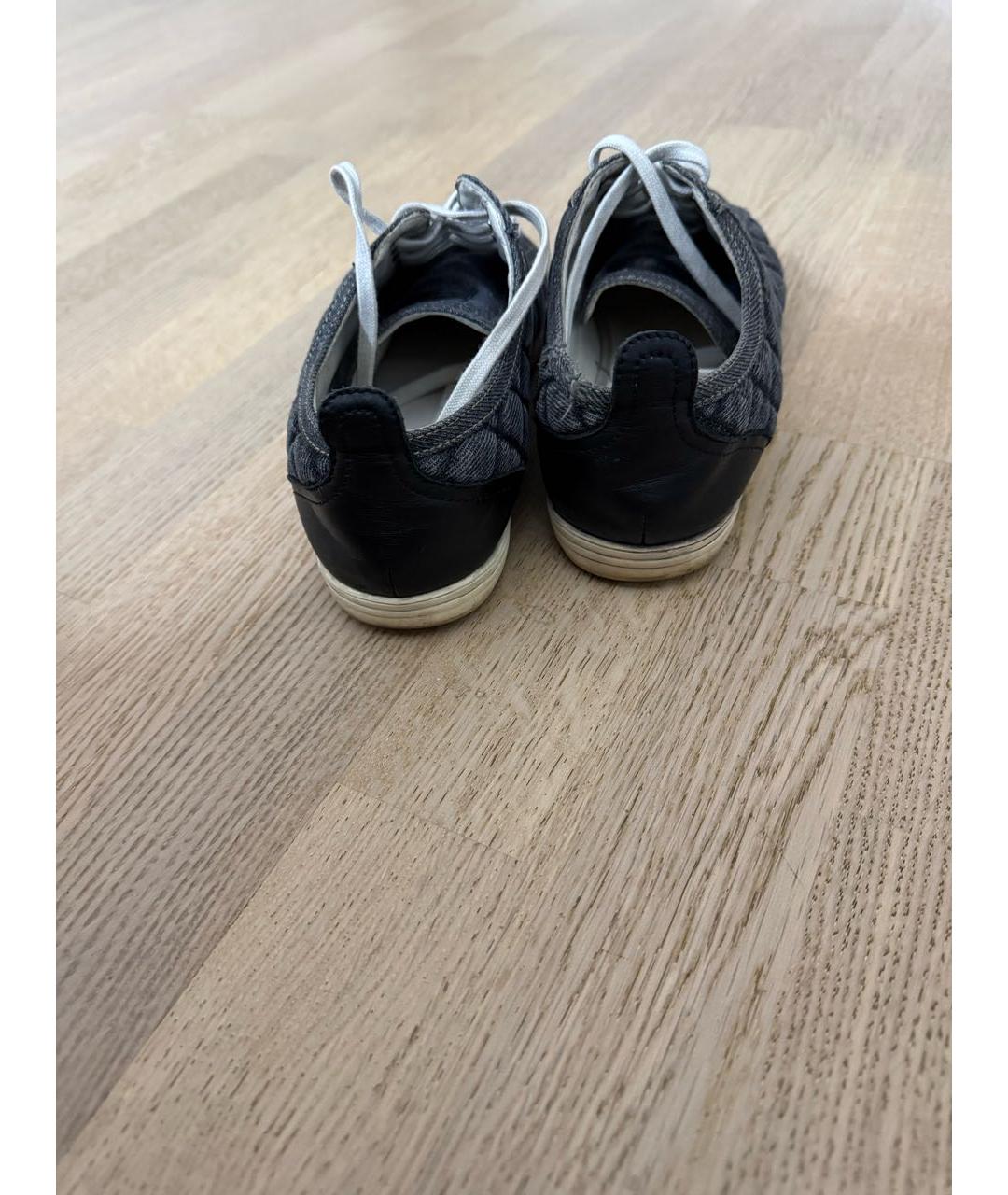 CHANEL Черные кеды, фото 4