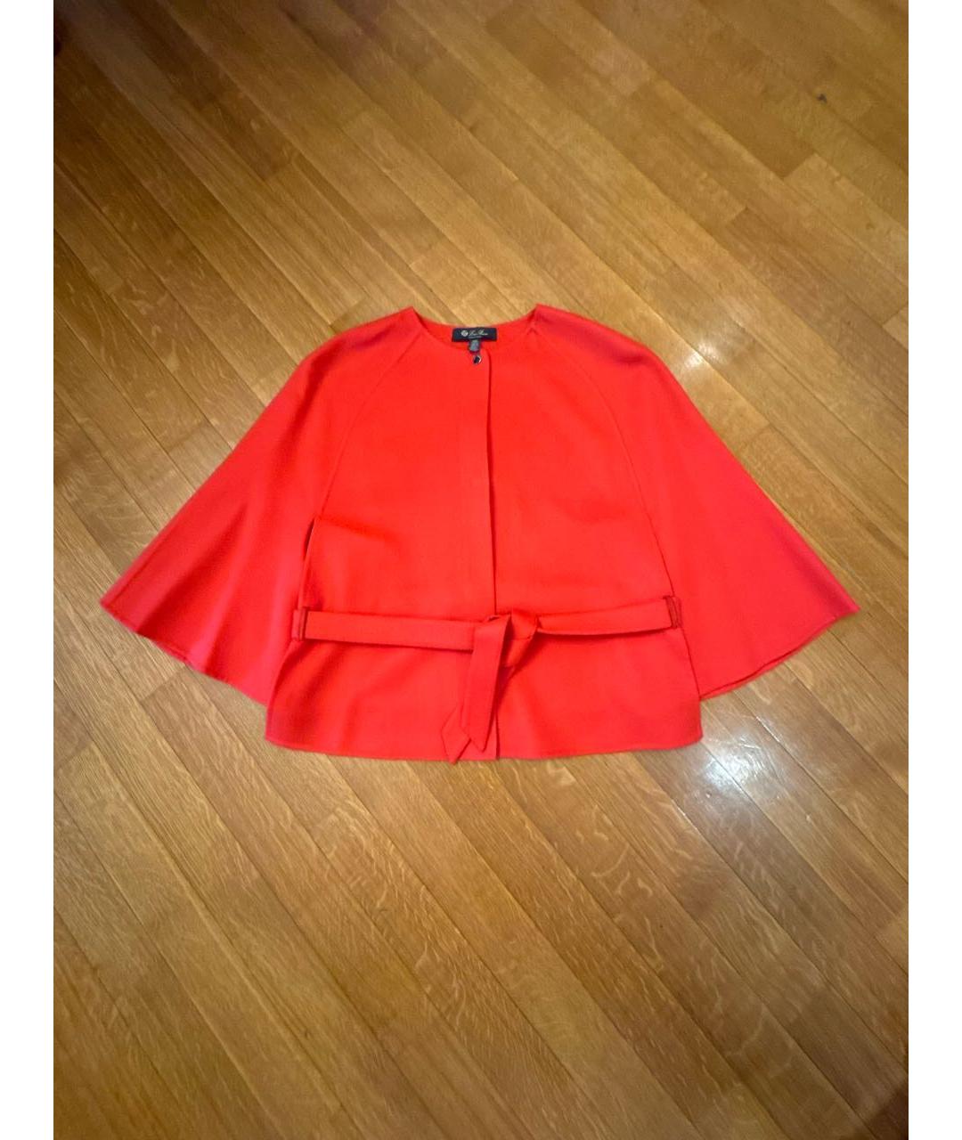 LORO PIANA Коралловый кашемировый жакет/пиджак, фото 7