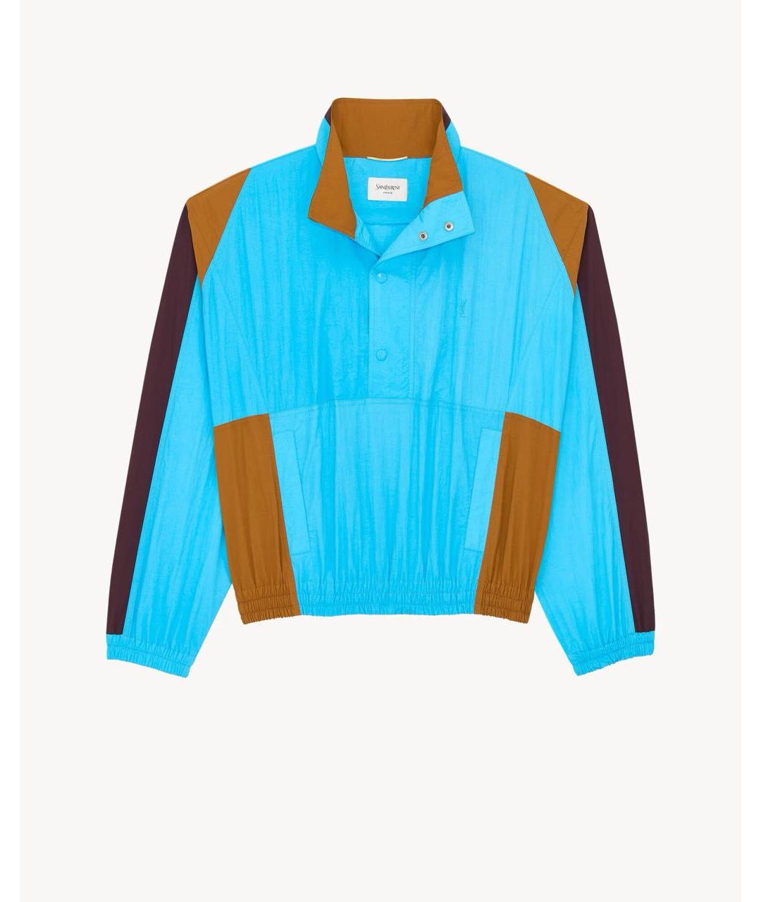 SAINT LAURENT Бирюзовая куртка, фото 2