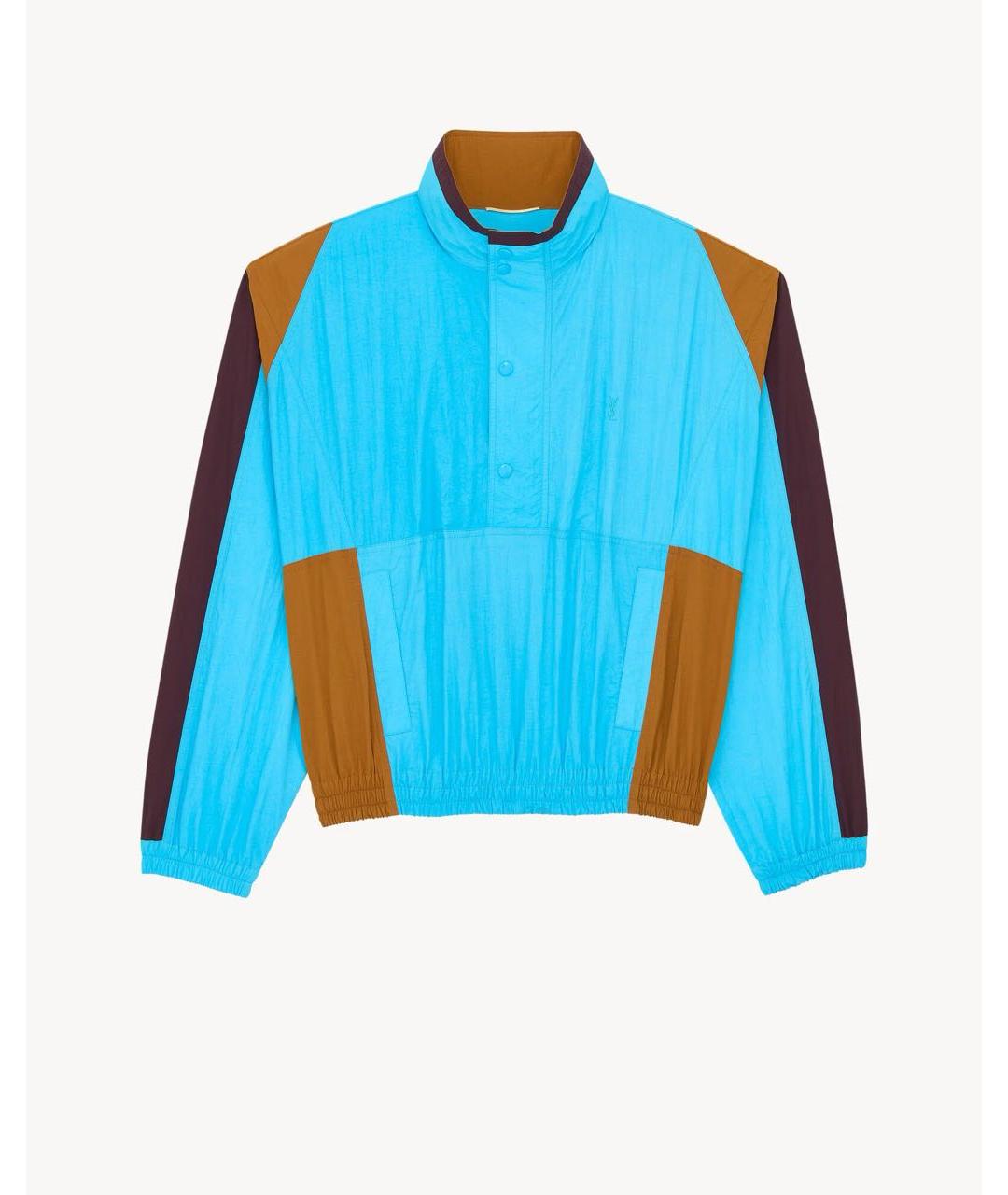 SAINT LAURENT Бирюзовая куртка, фото 1