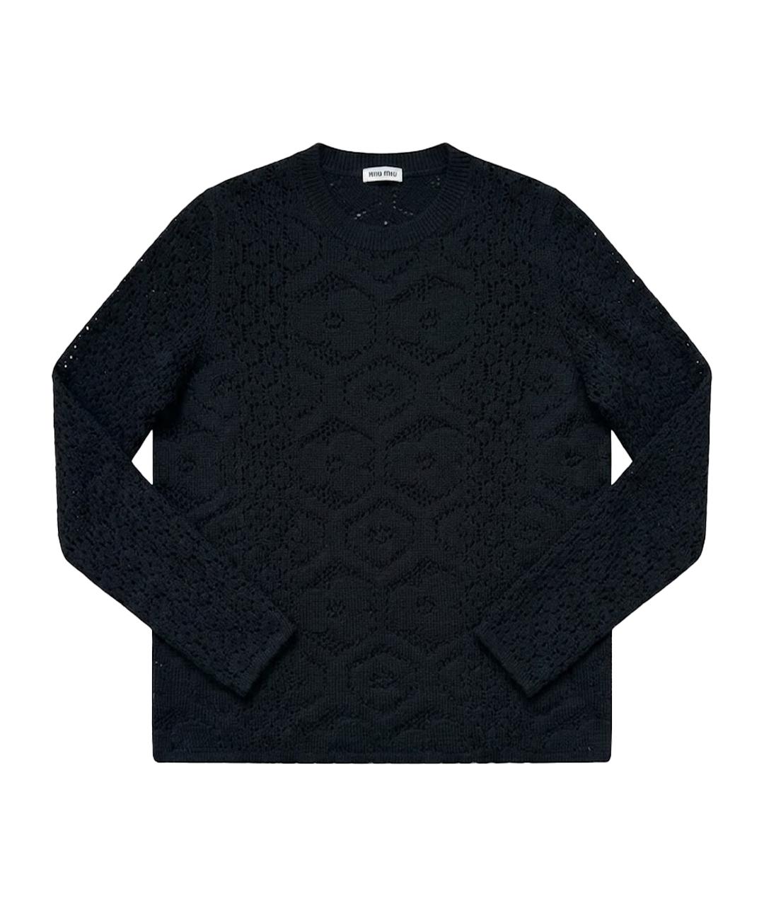 MIU MIU Черный джемпер / свитер, фото 1