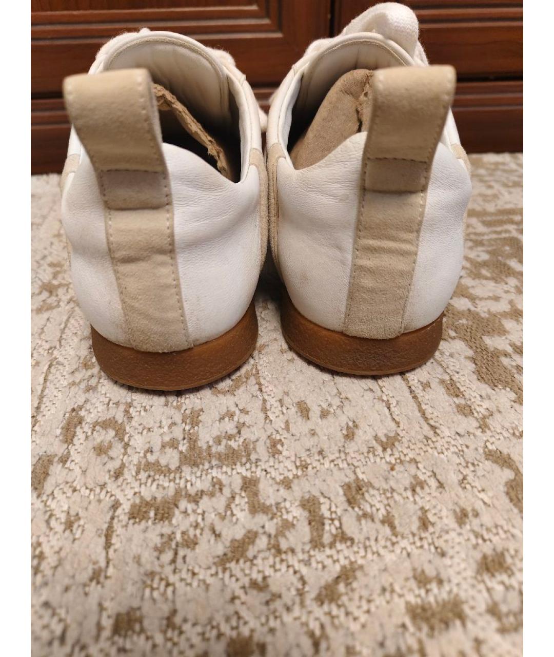 TOTEME Белые кожаные кеды, фото 4