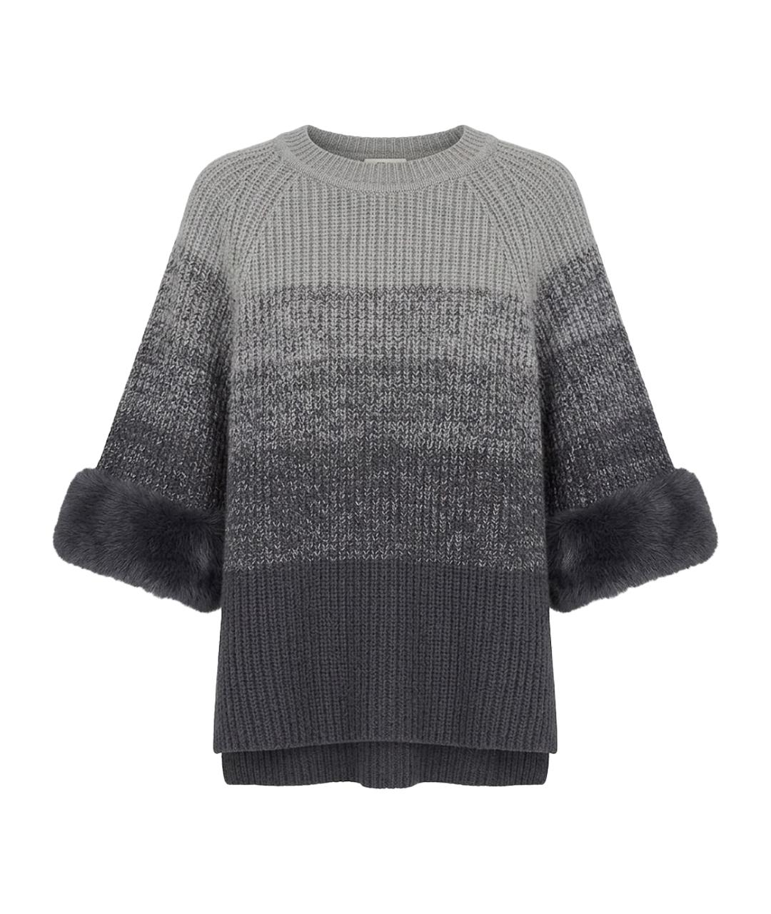 FENDI Серый джемпер / свитер, фото 1