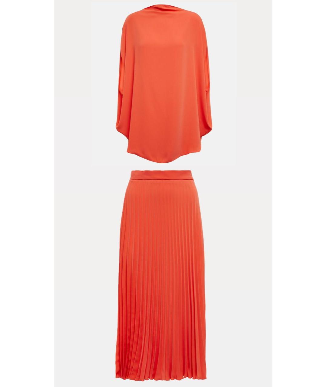 MM6 MAISON MARGIELA Коралловый костюм с юбками, фото 9