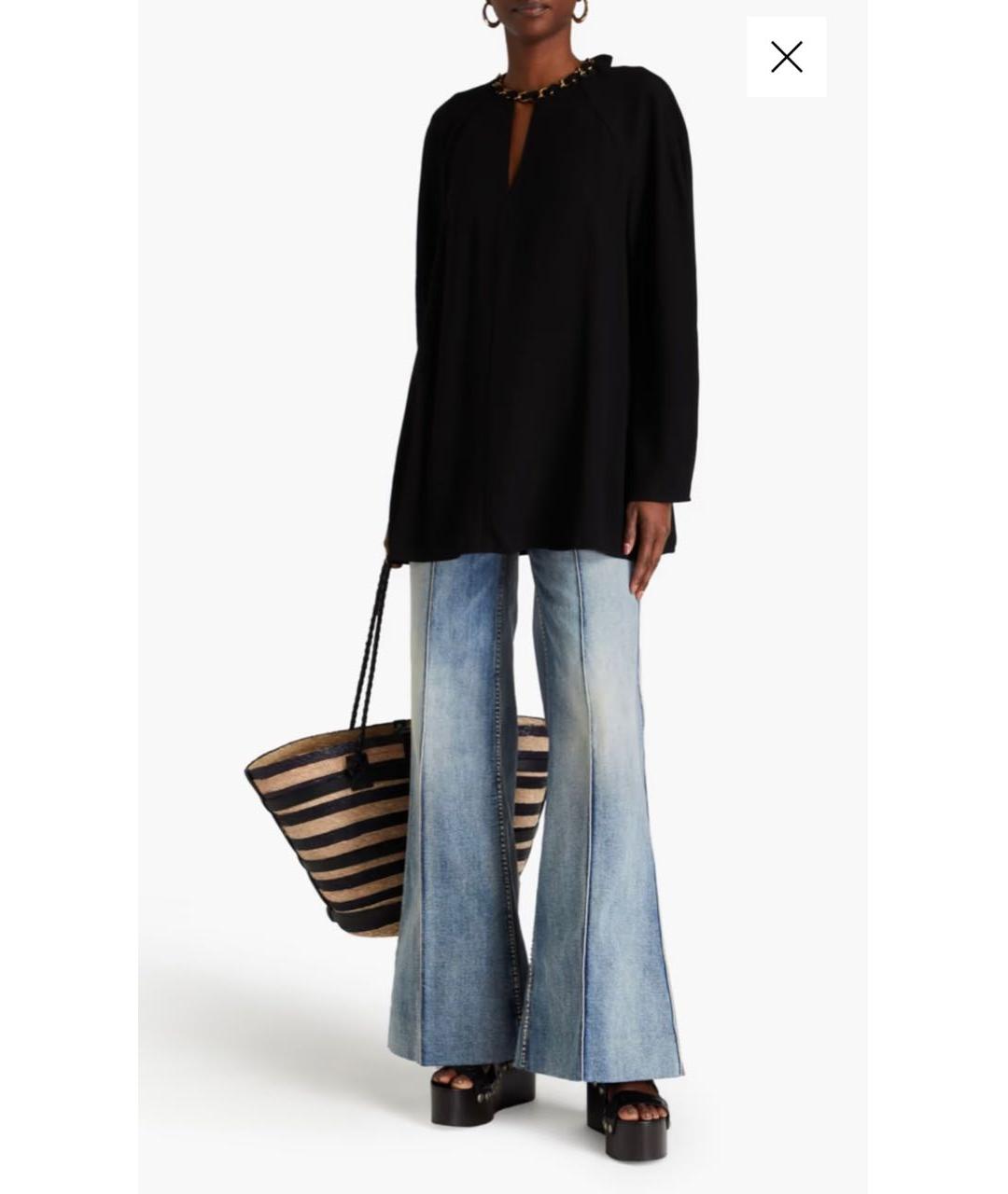 ZIMMERMANN Черная вискозная блузы, фото 7