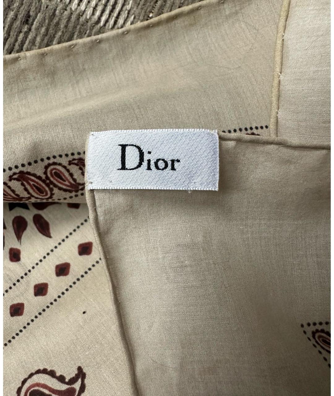 CHRISTIAN DIOR Хлопковый платок, фото 3