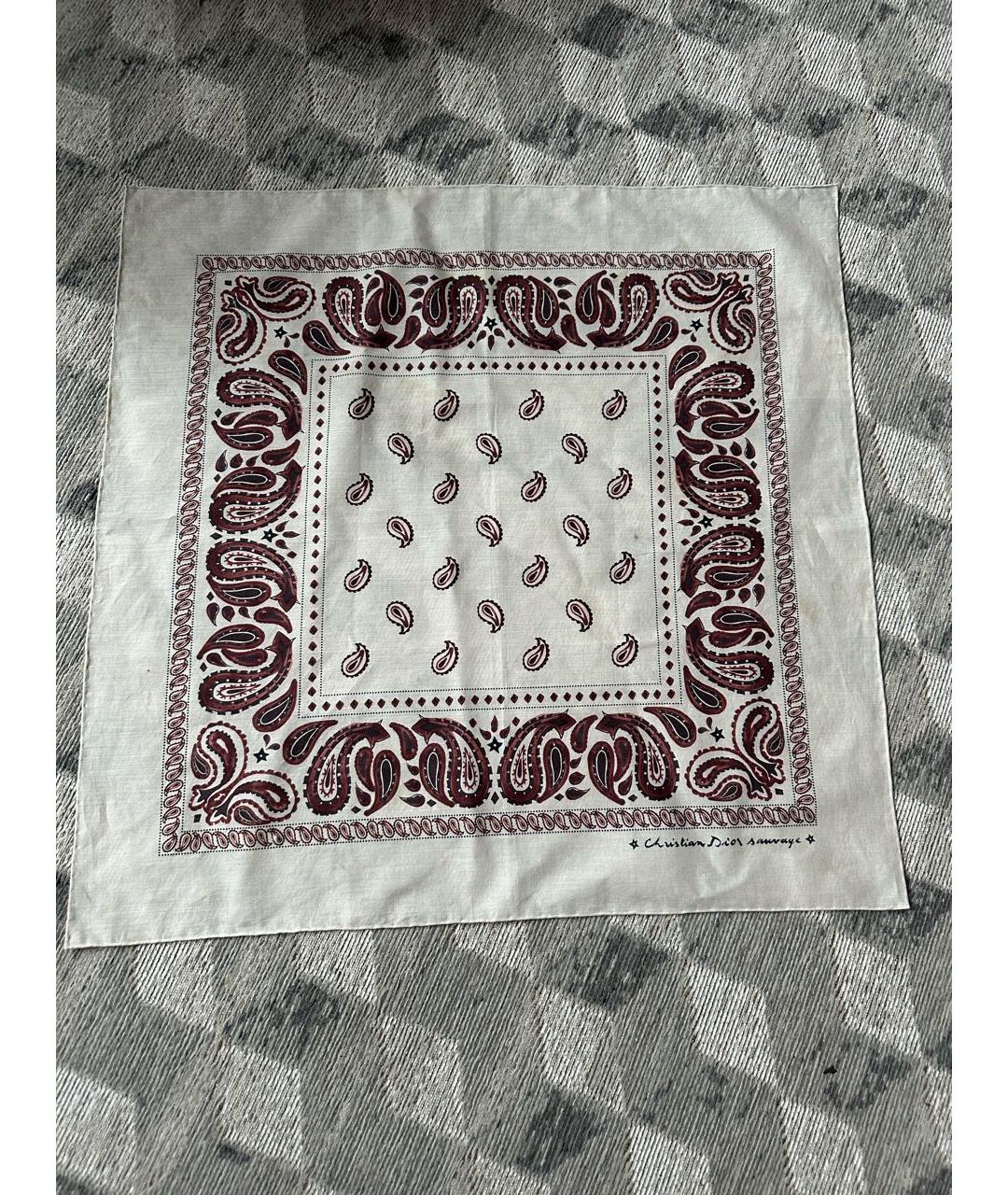 CHRISTIAN DIOR Хлопковый платок, фото 7