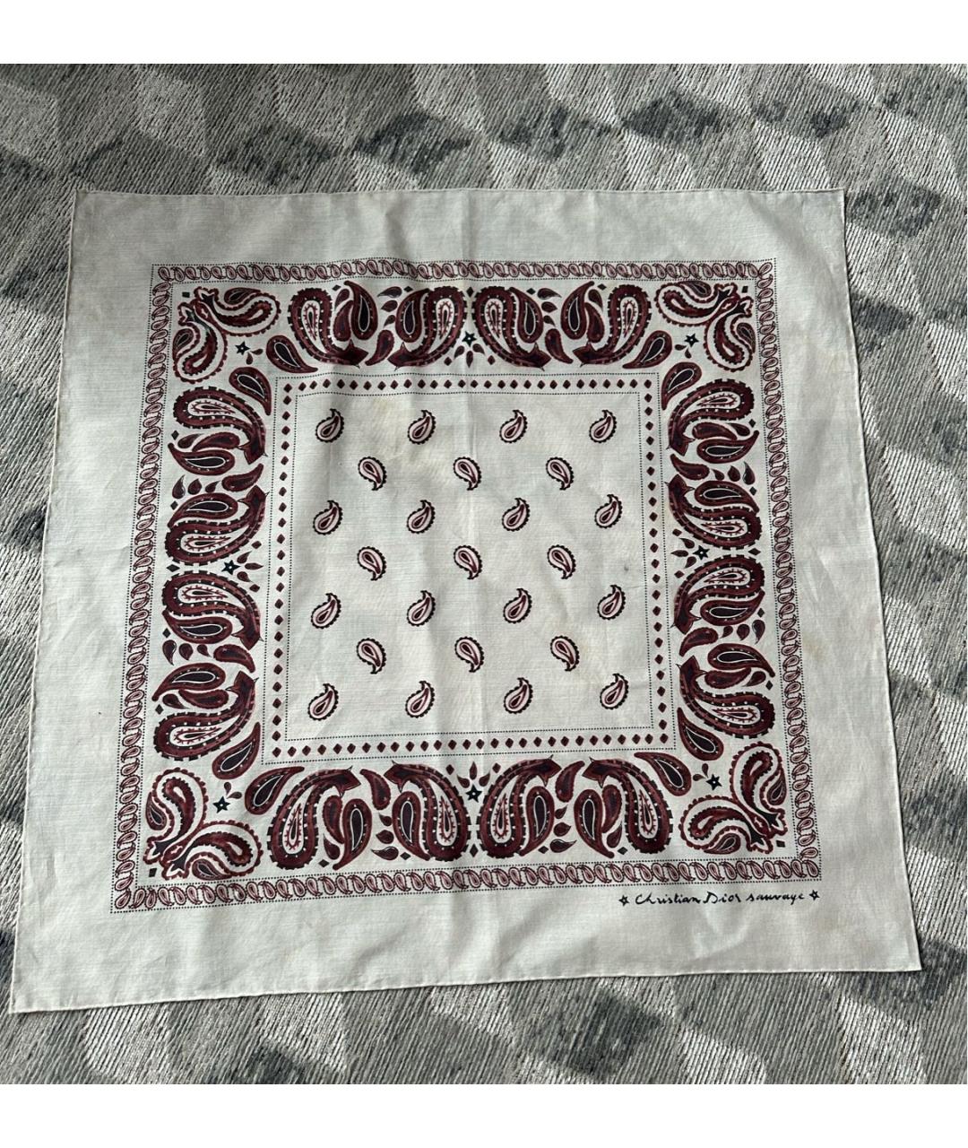 CHRISTIAN DIOR Хлопковый платок, фото 8