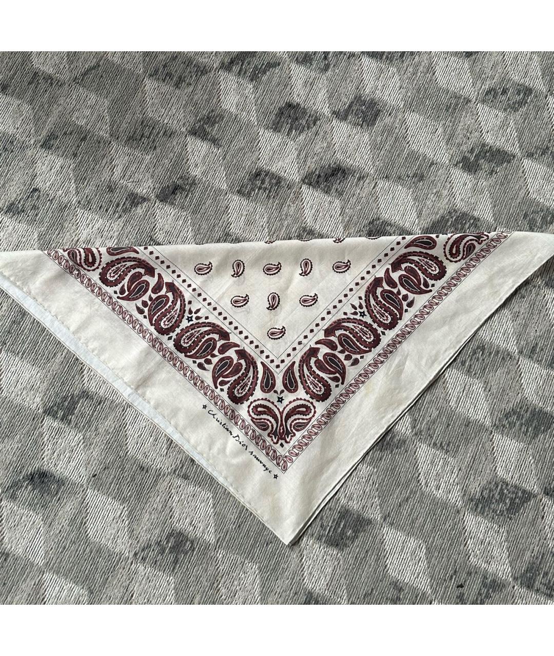 CHRISTIAN DIOR Хлопковый платок, фото 4
