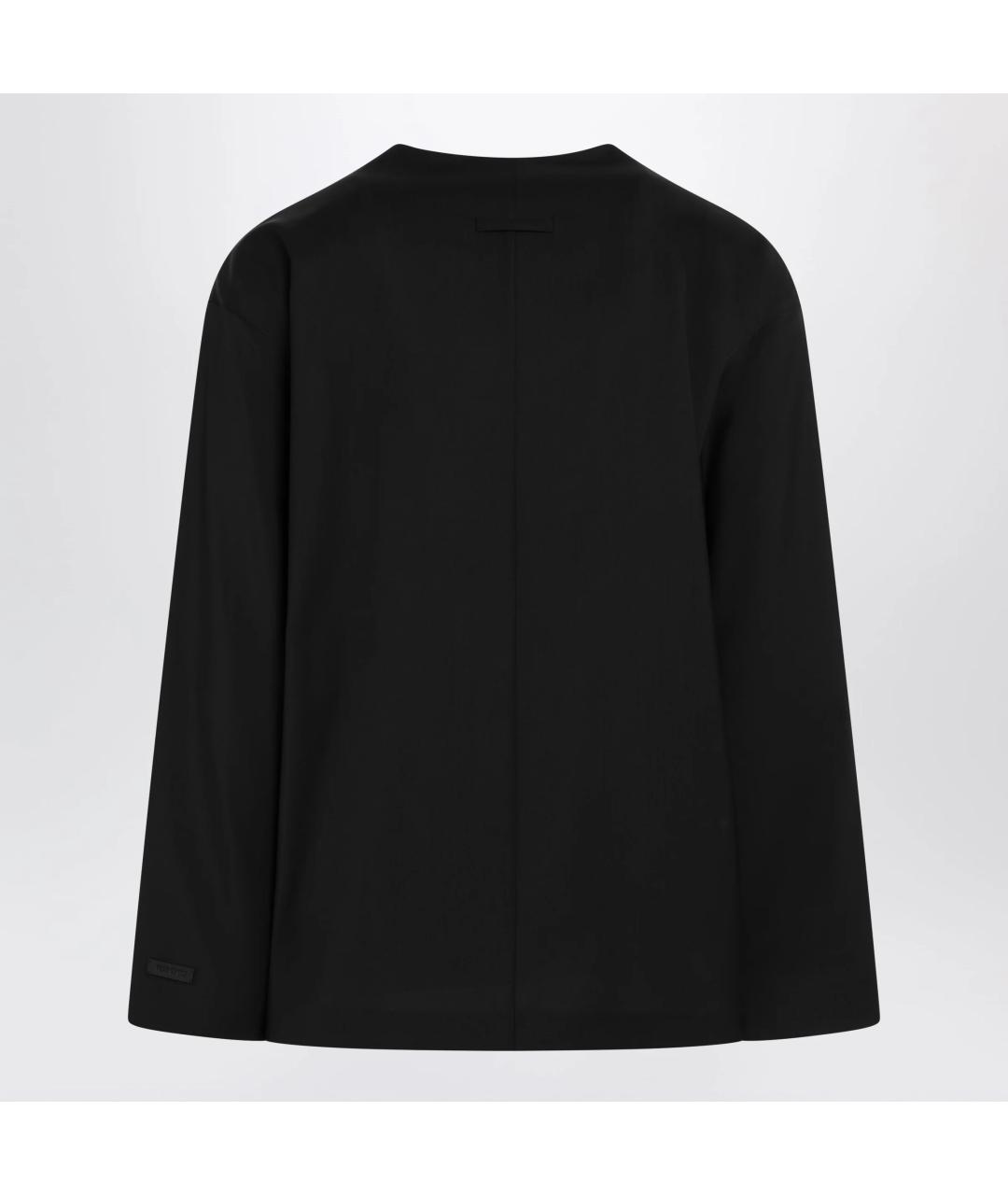 FEAR OF GOD Черная шерстяная куртка, фото 2