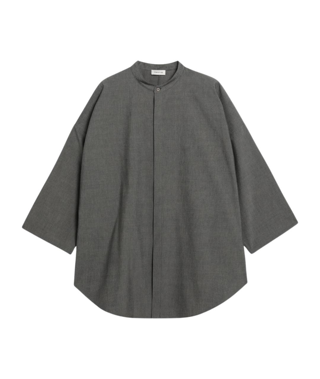FEAR OF GOD Серая хлопковая кэжуал рубашка, фото 1