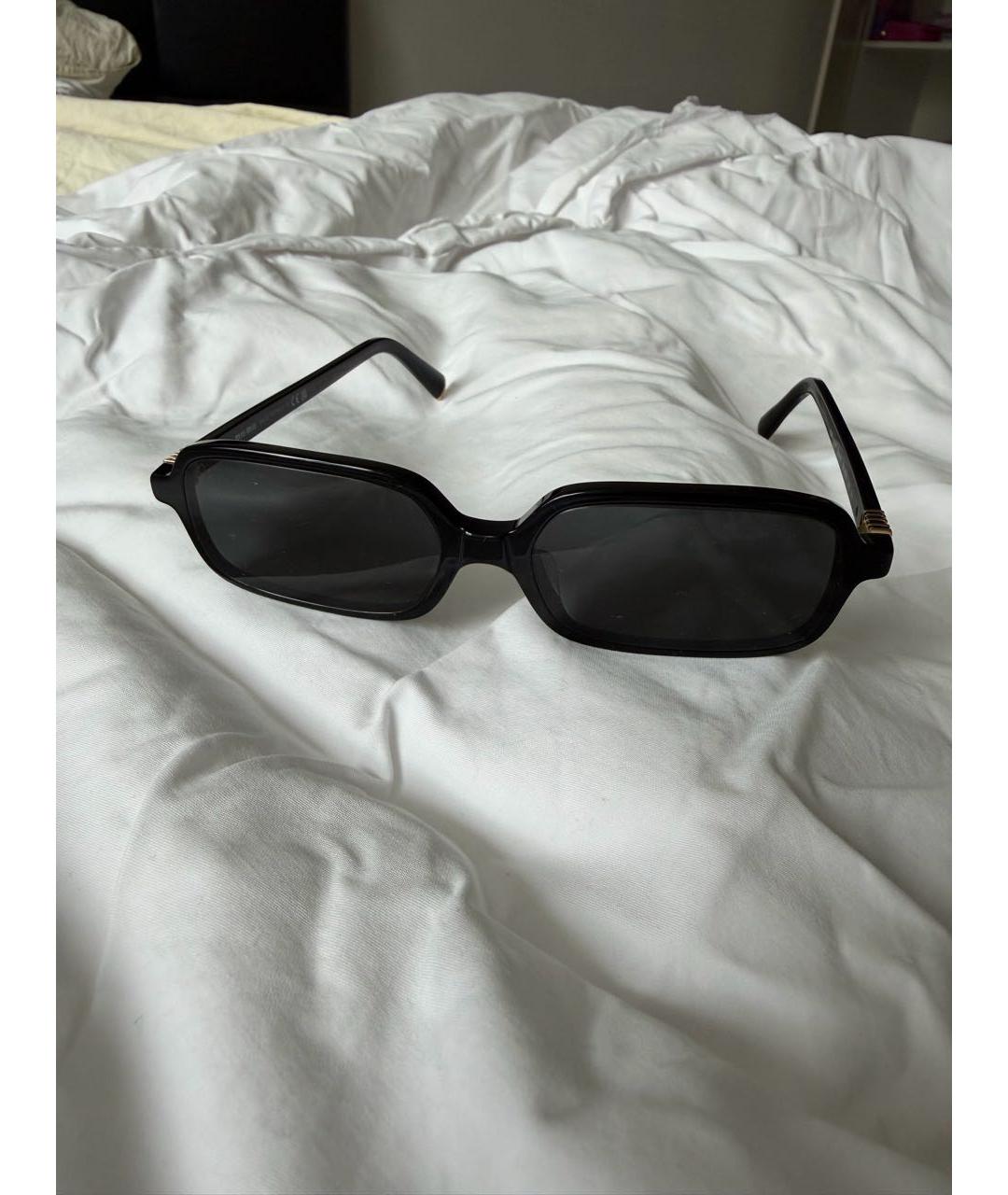 MIU MIU Черные пластиковые солнцезащитные очки, фото 4