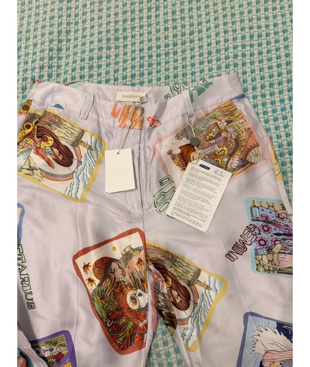 ZIMMERMANN Мульти шелковые кюлоты, фото 4