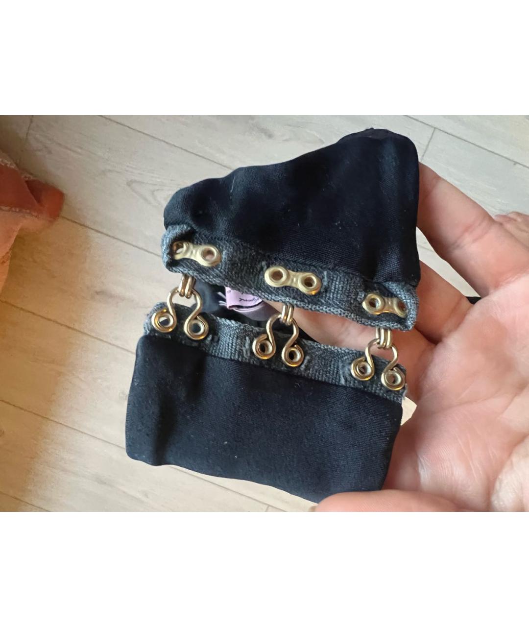 AGENT PROVOCATEUR Черный атласный купальник, фото 6