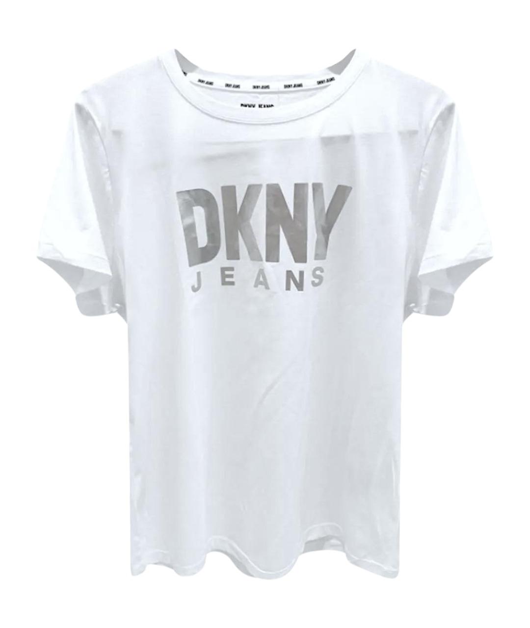 DKNY Белая футболка, фото 1