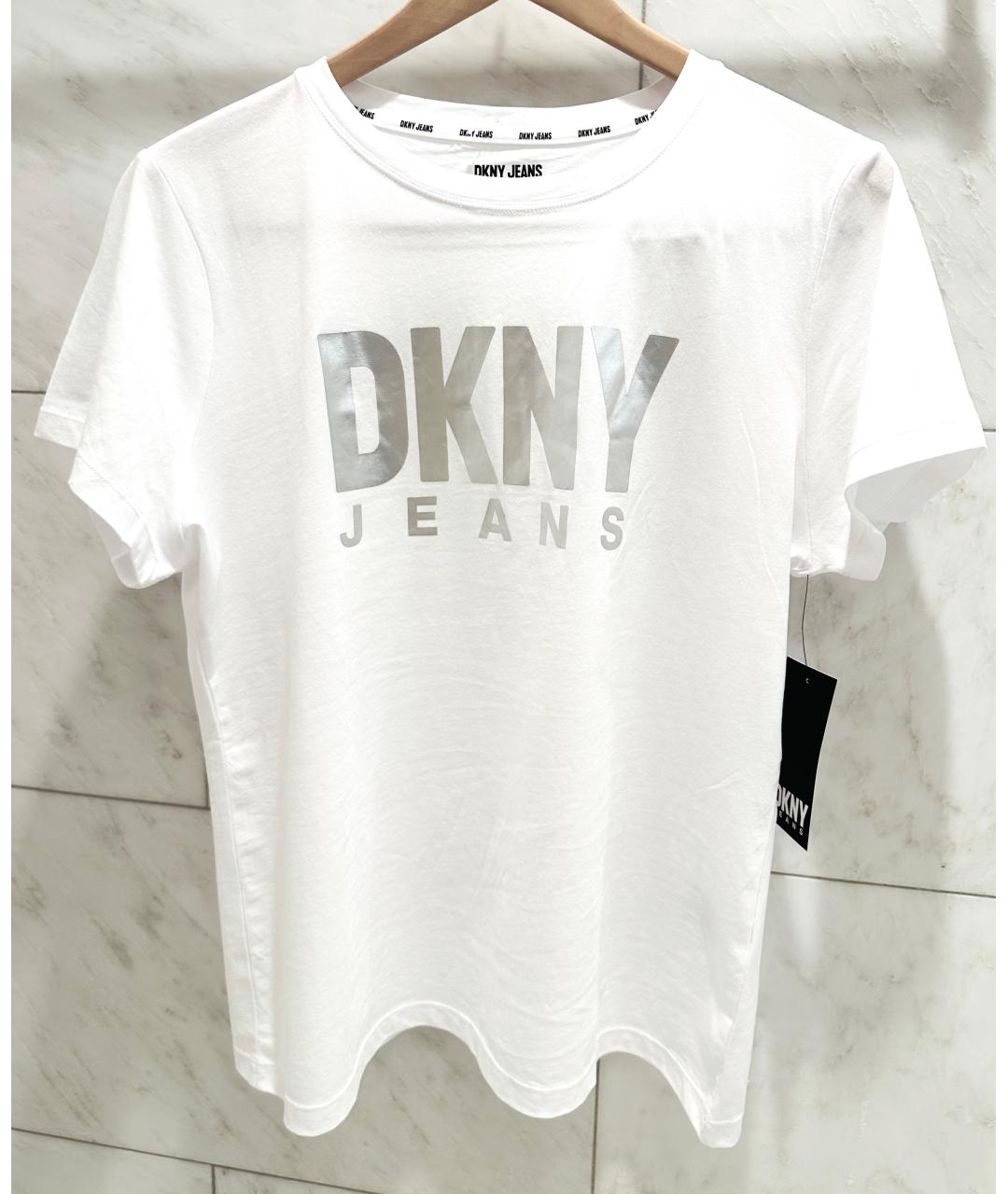 DKNY Белая футболка, фото 5
