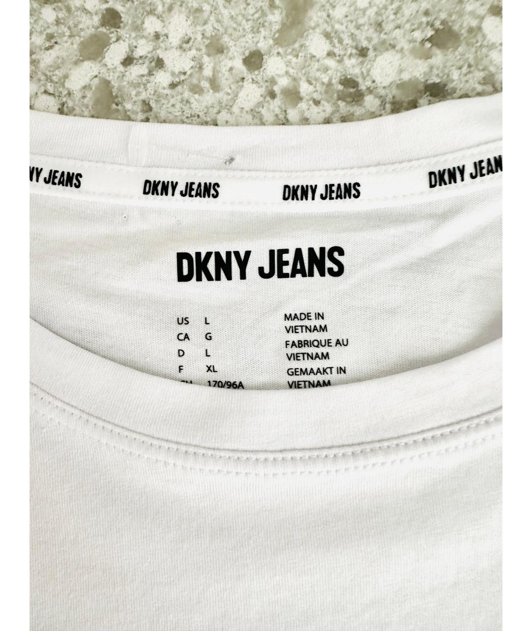 DKNY Белая футболка, фото 6