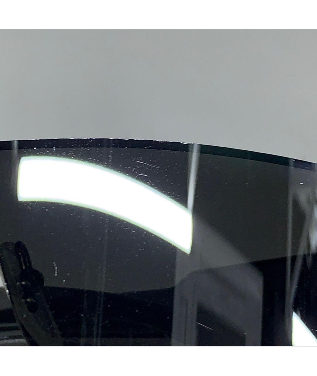 BALENCIAGA Серебряные пластиковые солнцезащитные очки, фото 6