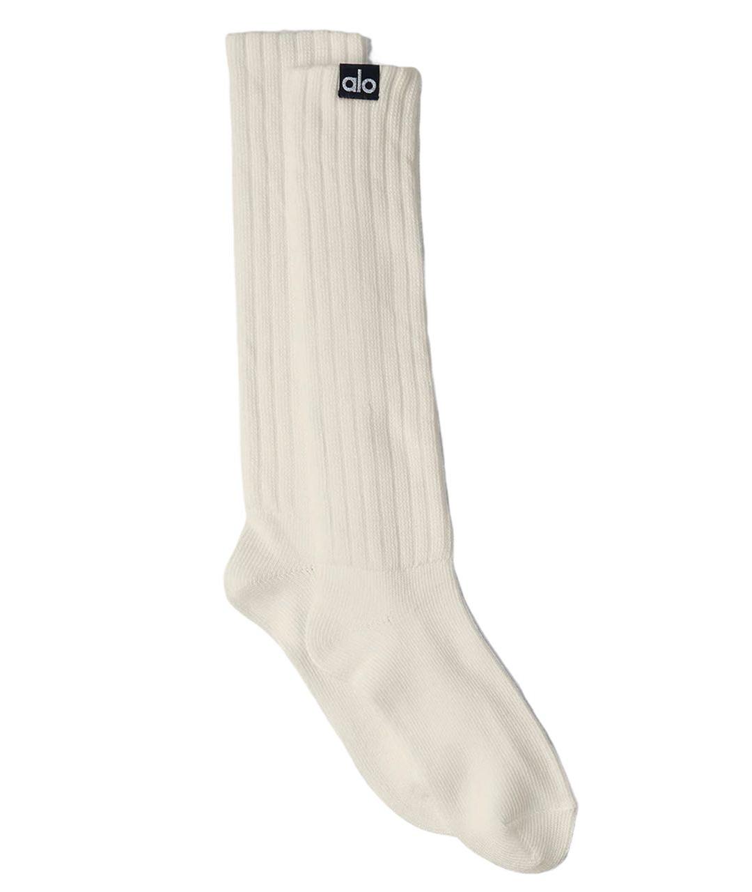 ALO YOGA Бежевые носки, чулки и колготы, фото 1