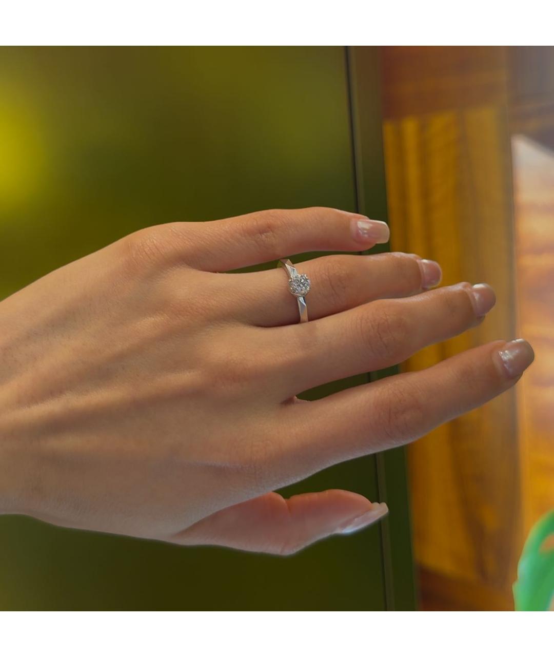 GRAFF Серебряное кольцо из белого золота, фото 4